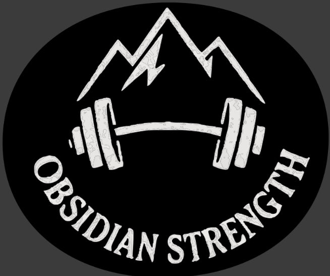 Obsidian Strength Logo Sticker